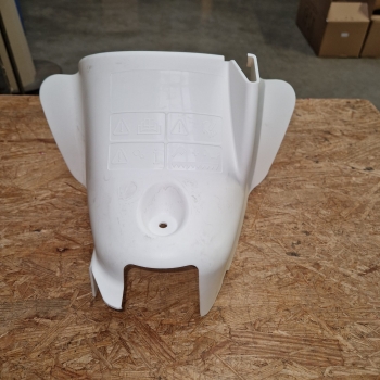 Abdeckung M?hantrieb M 150 hinten weiss