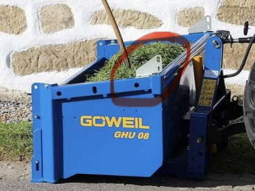 Haltewinkel für Hochschwenkeinrichtung