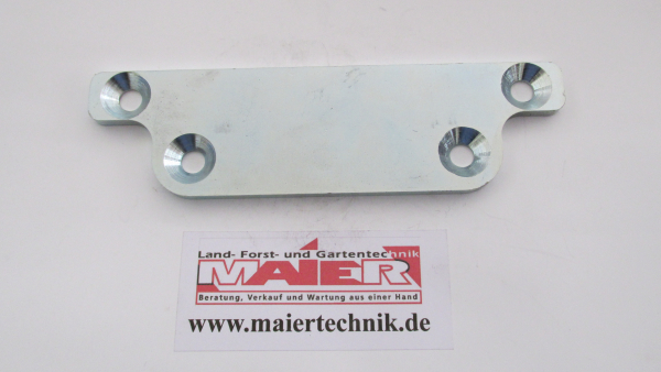 Anschlußplatte für Untermesser